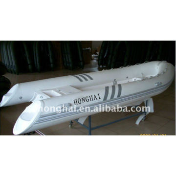 barco rígida de RIB480 ce de fibra de vidro com motor 50hp